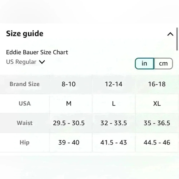 Eddie Bauer Women's Adventurer 2.0 Skort Size 10 Grey Performance Hiking Outdoor - Picture 12 of 12